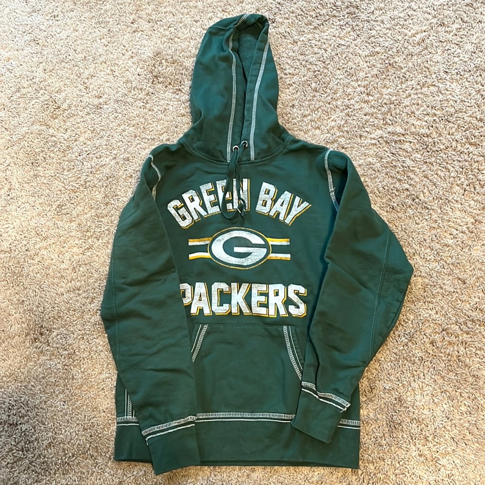 Green Bay packers hoodie, size medium (fits like a small)